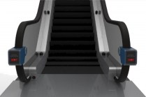 UV-C Sterilization Escalator Handrail